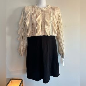 French Connection mini lace dress size 12